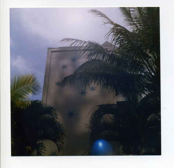 The Continental Hotel lens glare. ©2010 Bobby Asato
